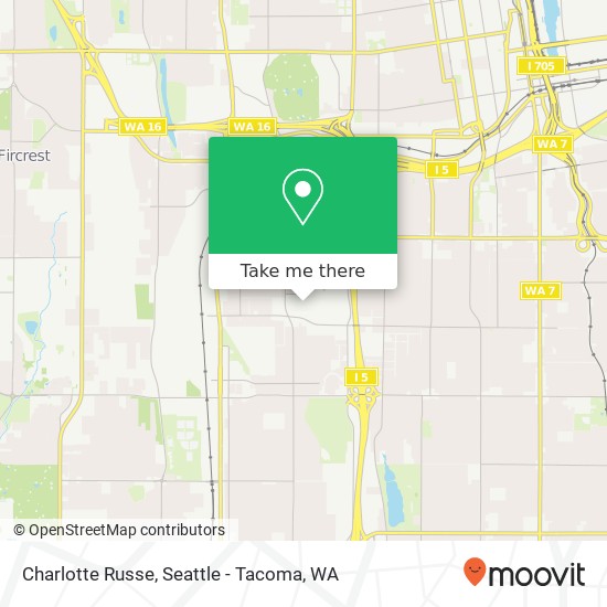 Charlotte Russe map