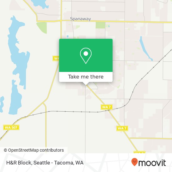 H&R Block map