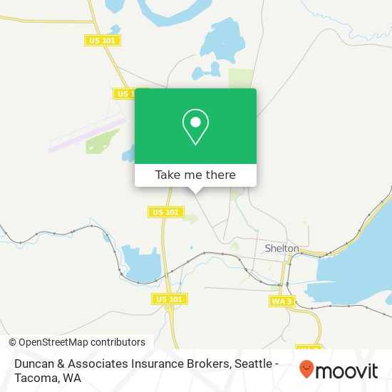 Duncan & Associates Insurance Brokers map