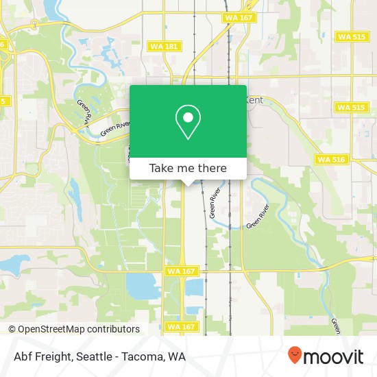 Abf Freight map