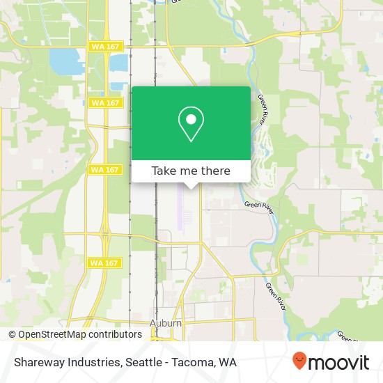 Shareway Industries map