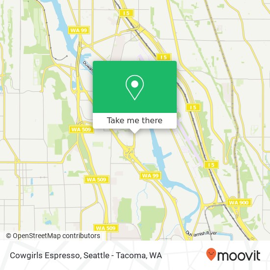 Cowgirls Espresso map