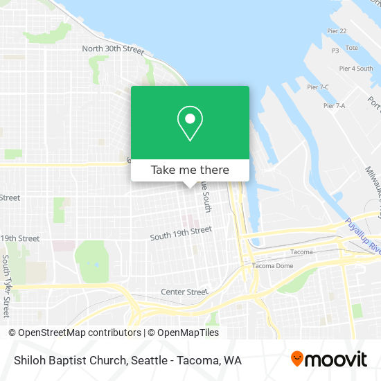 Mapa de Shiloh Baptist Church