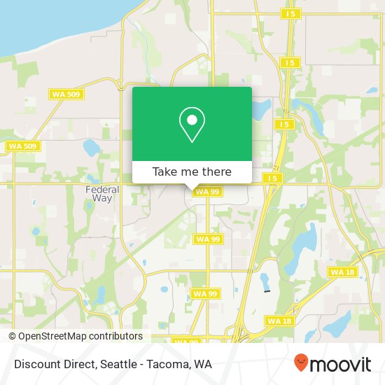 Mapa de Discount Direct