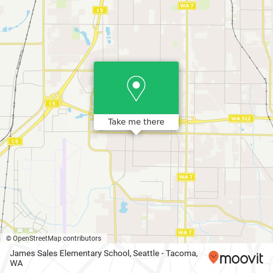James Sales Elementary School map