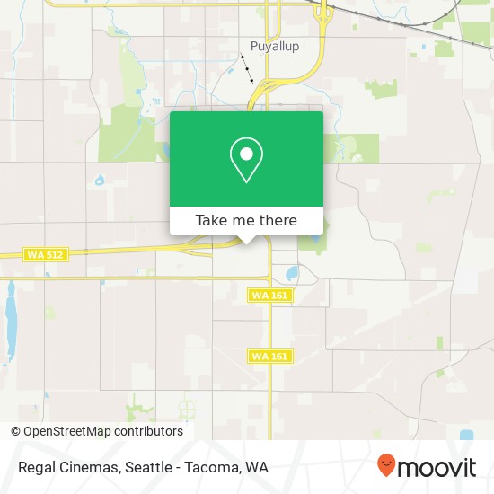 Regal Cinemas map