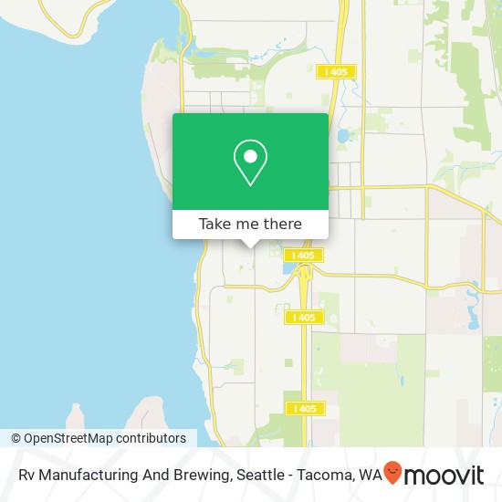 Rv Manufacturing And Brewing map