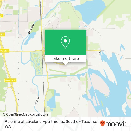 Palermo at Lakeland Apartments map