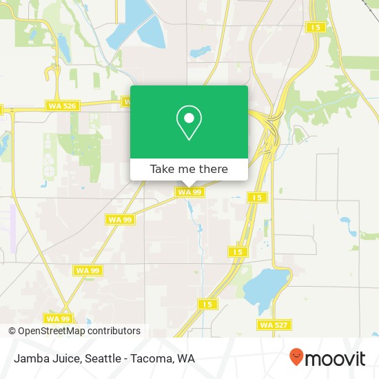 Jamba Juice map