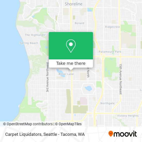 Carpet Liquidators map