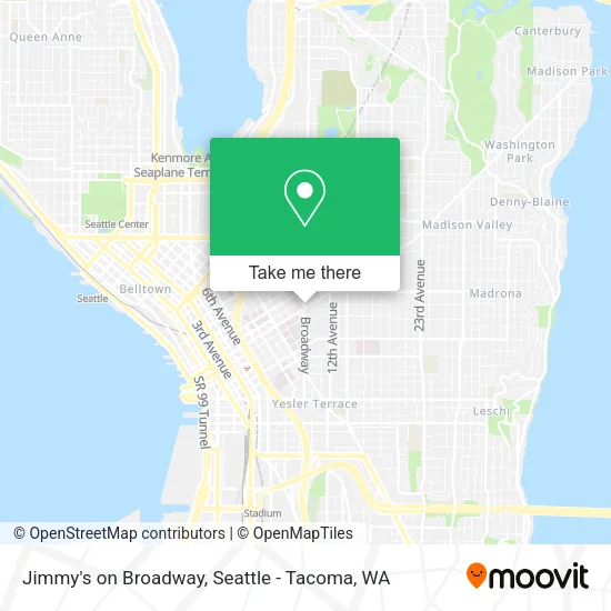 Mapa de Jimmy's on Broadway