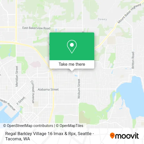 Mapa de Regal Barkley Village 16 Imax & Rpx