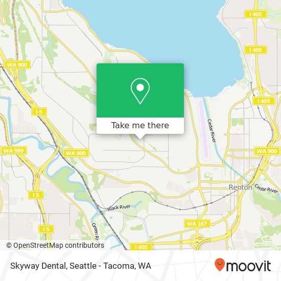 Skyway Dental map