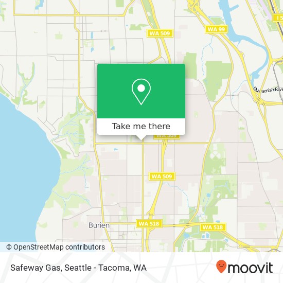 Safeway Gas map