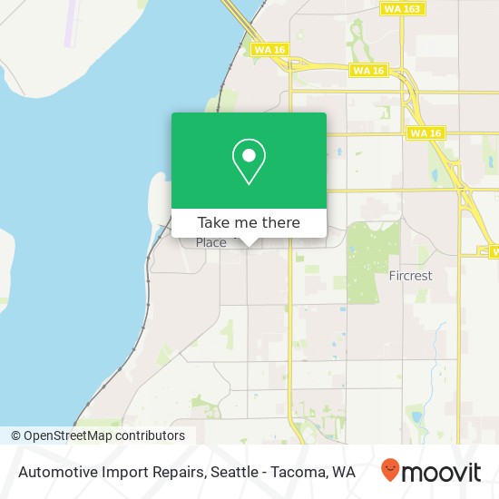 Automotive Import Repairs map