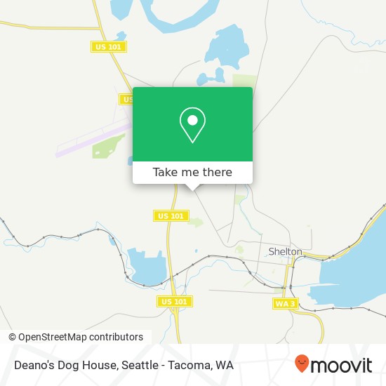 Mapa de Deano's Dog House