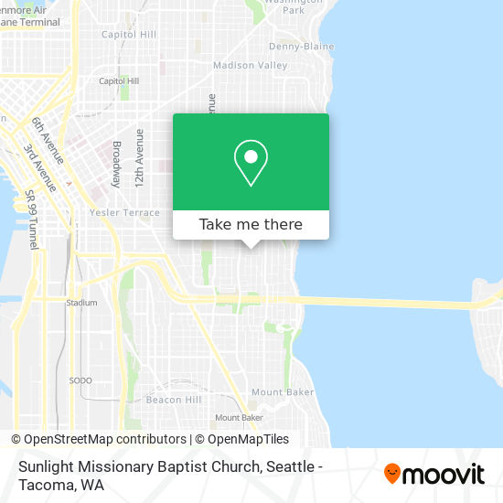 Sunlight Missionary Baptist Church map