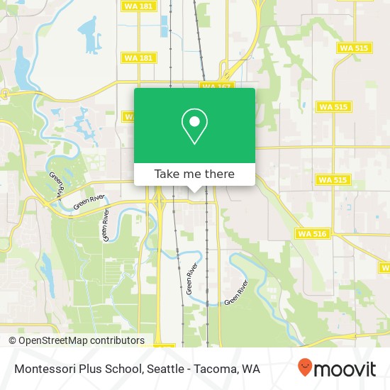 Mapa de Montessori Plus School