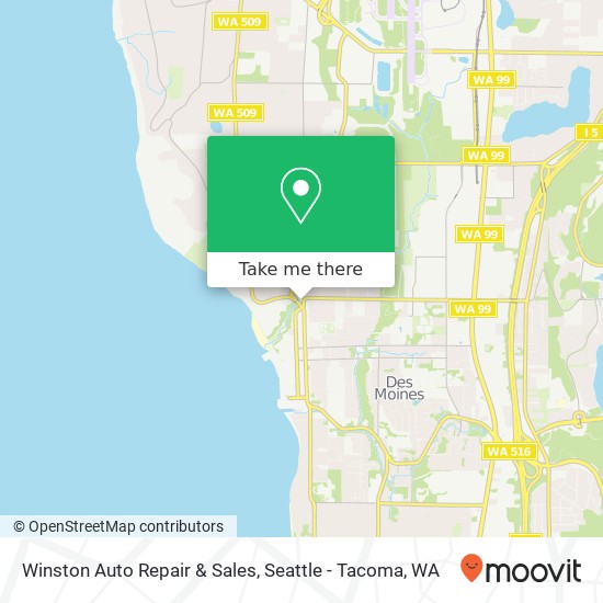 Winston Auto Repair & Sales map