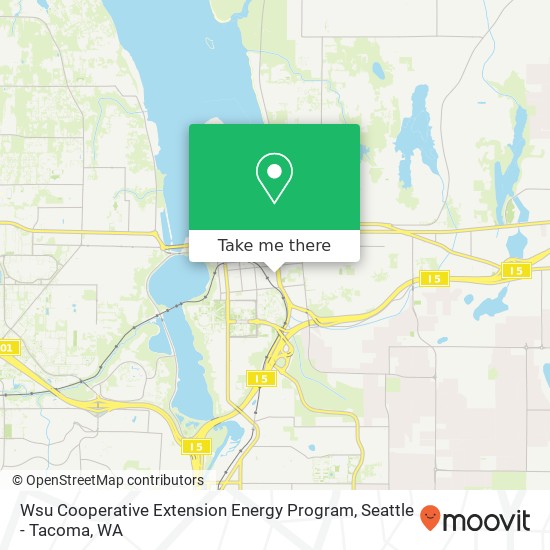 Mapa de Wsu Cooperative Extension Energy Program