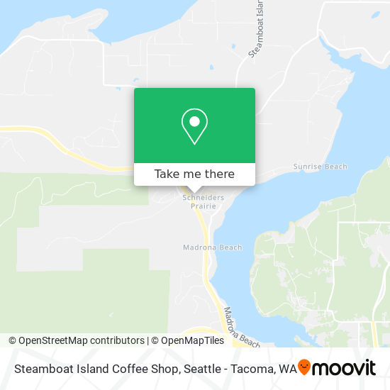 Steamboat Island Coffee Shop map