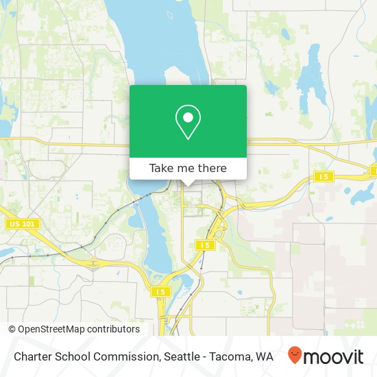 Charter School Commission map