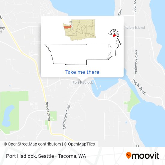 How to get to Port Hadlock in Seattle WA by Bus or Ferry?