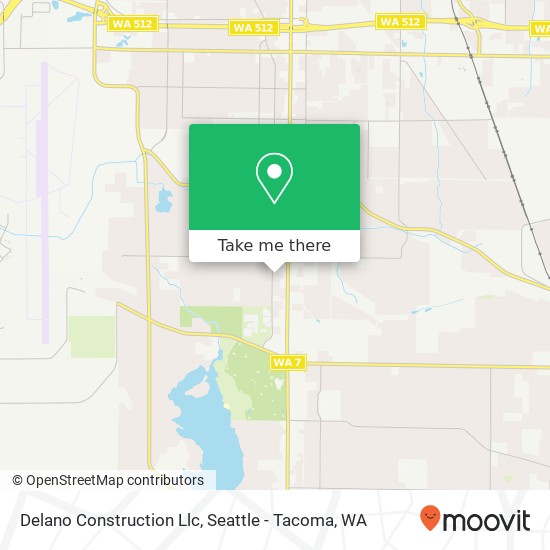 Mapa de Delano Construction Llc