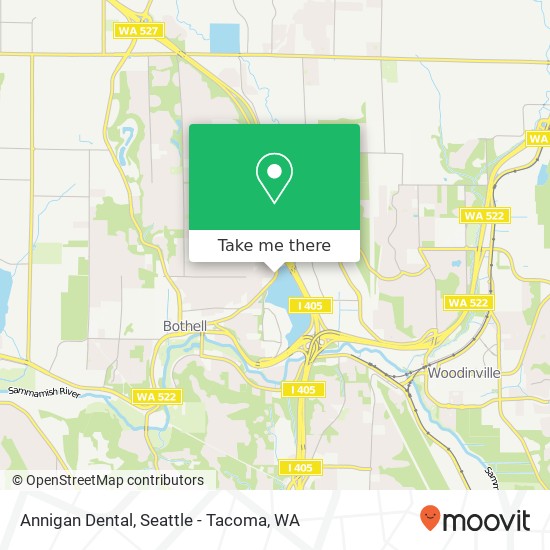 Annigan Dental map