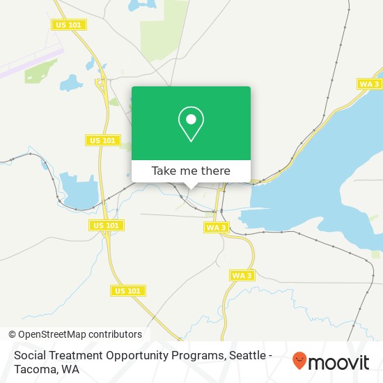 Mapa de Social Treatment Opportunity Programs
