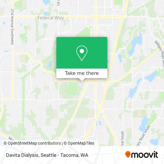 Davita Dialysis map