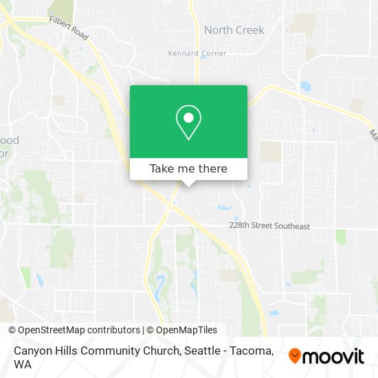 Mapa de Canyon Hills Community Church