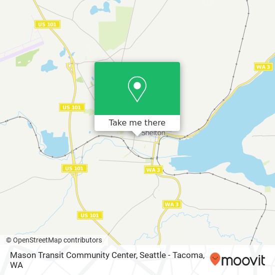 Mapa de Mason Transit Community Center
