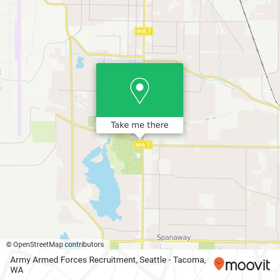 Mapa de Army Armed Forces Recruitment