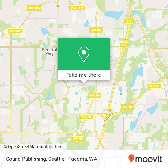 Sound Publishing map