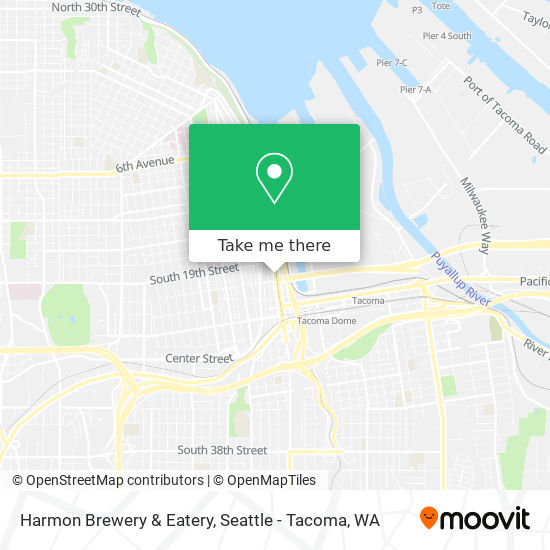 Mapa de Harmon Brewery & Eatery