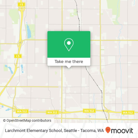 Mapa de Larchmont Elementary School