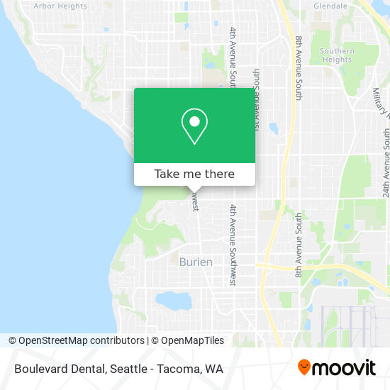 Boulevard Dental map