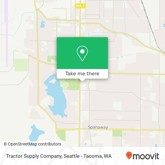 Mapa de Tractor Supply Company