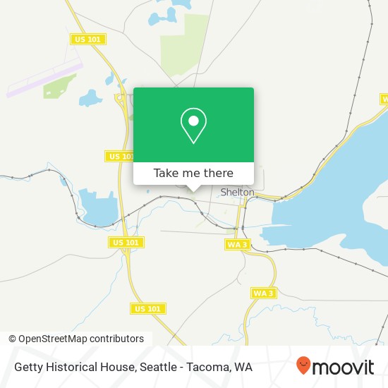 Getty Historical House map