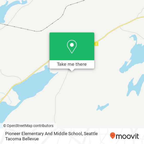 Mapa de Pioneer Elementary And Middle School