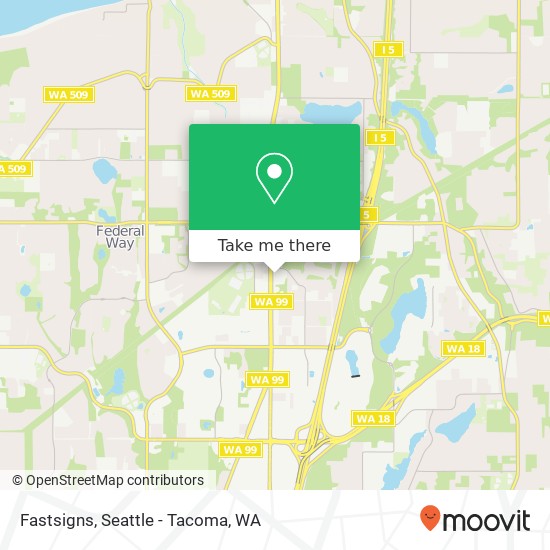 Fastsigns map