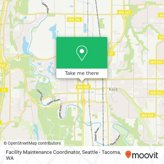 Facility Maintenance Coordinator map