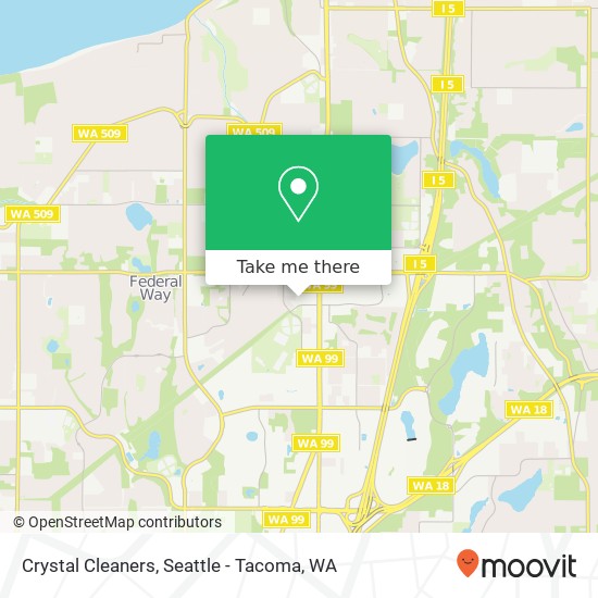 Mapa de Crystal Cleaners