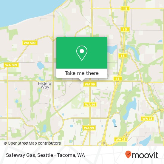 Safeway Gas map