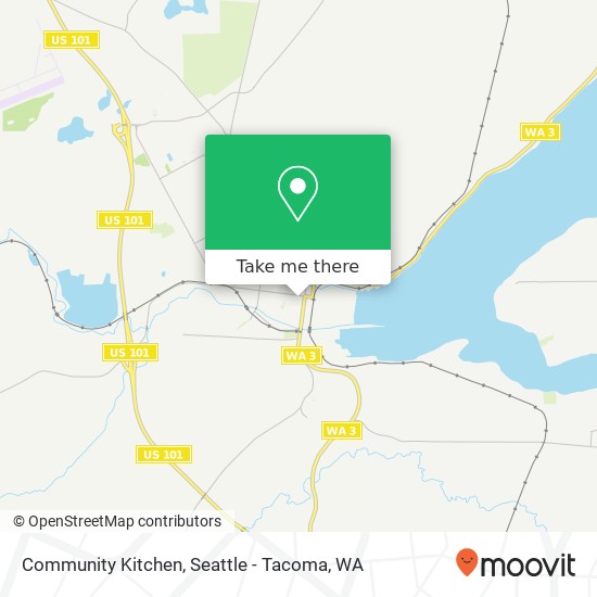 Community Kitchen map