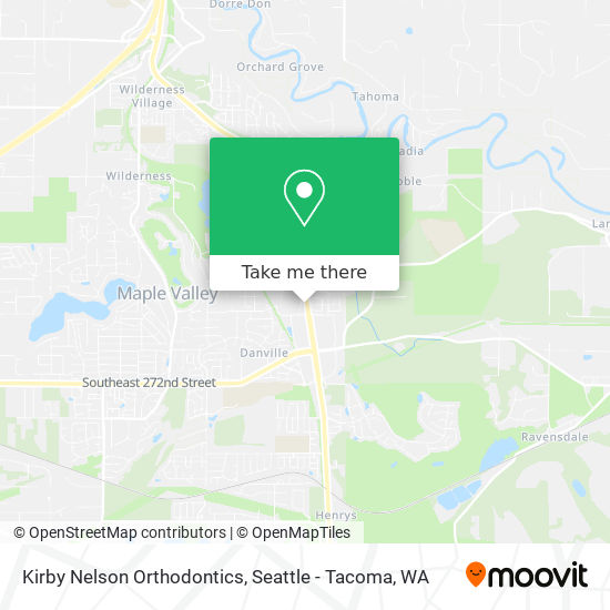 Kirby Nelson Orthodontics map