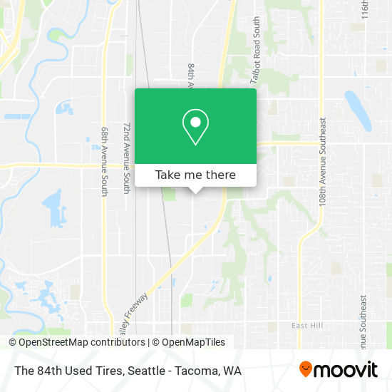 The 84th Used Tires map