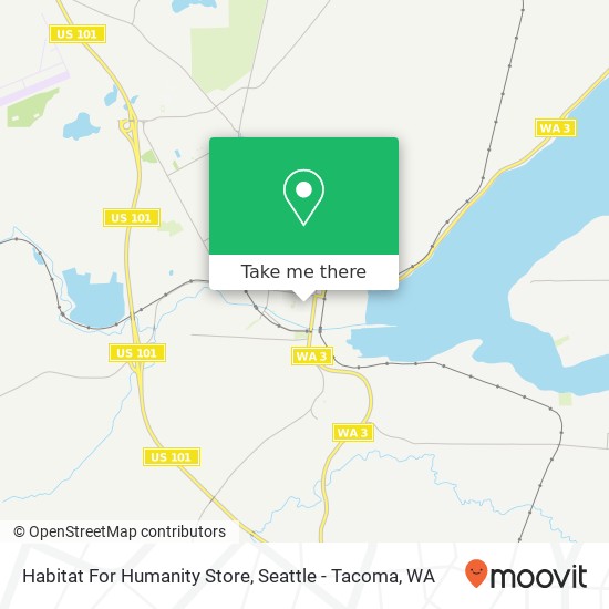 Mapa de Habitat For Humanity Store