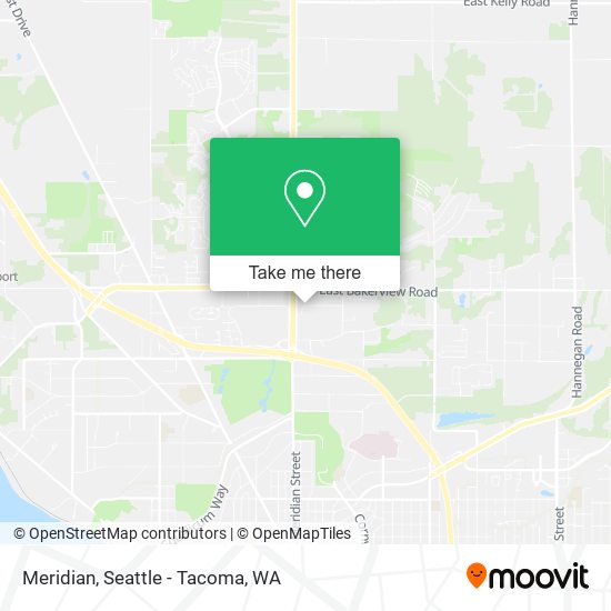 Meridian map